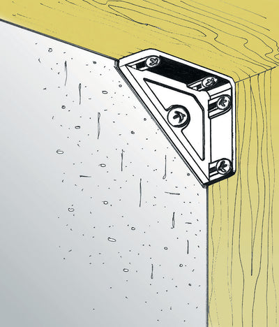 Systemtac-Renforcement d'angle, fixation d'étagère - PRUNIER SYSTEM+ GREENCASTOR