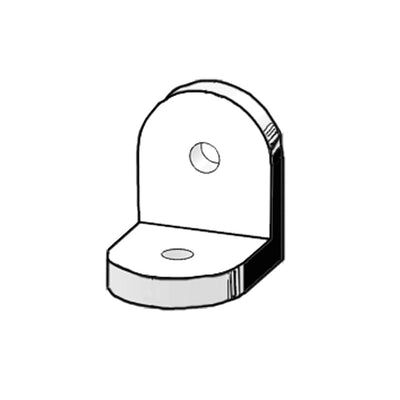 Systemtac 2161 - Equerre simple 2 trous - PRUNIER SYSTEM+ GREENCASTOR