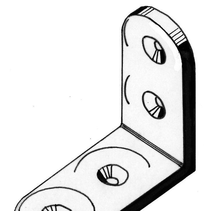 Systemtac 2162 - Equerre large 4 trous - PRUNIER SYSTEM+ GREENCASTOR