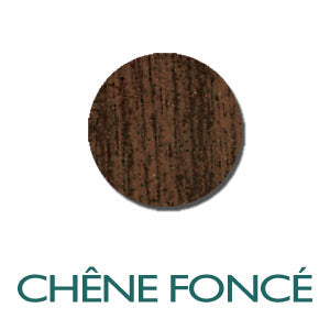 Systemcach-Cache finition  adhésif - chene fonce - Ø12 mm - PRUNIER SYSTEM+ GREENCASTOR