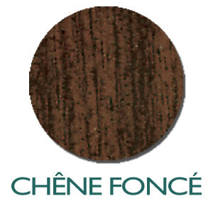 Systemcach-Cache finition  adhésif - chene fonce - Ø19.5 mm - PRUNIER SYSTEM+ GREENCASTOR